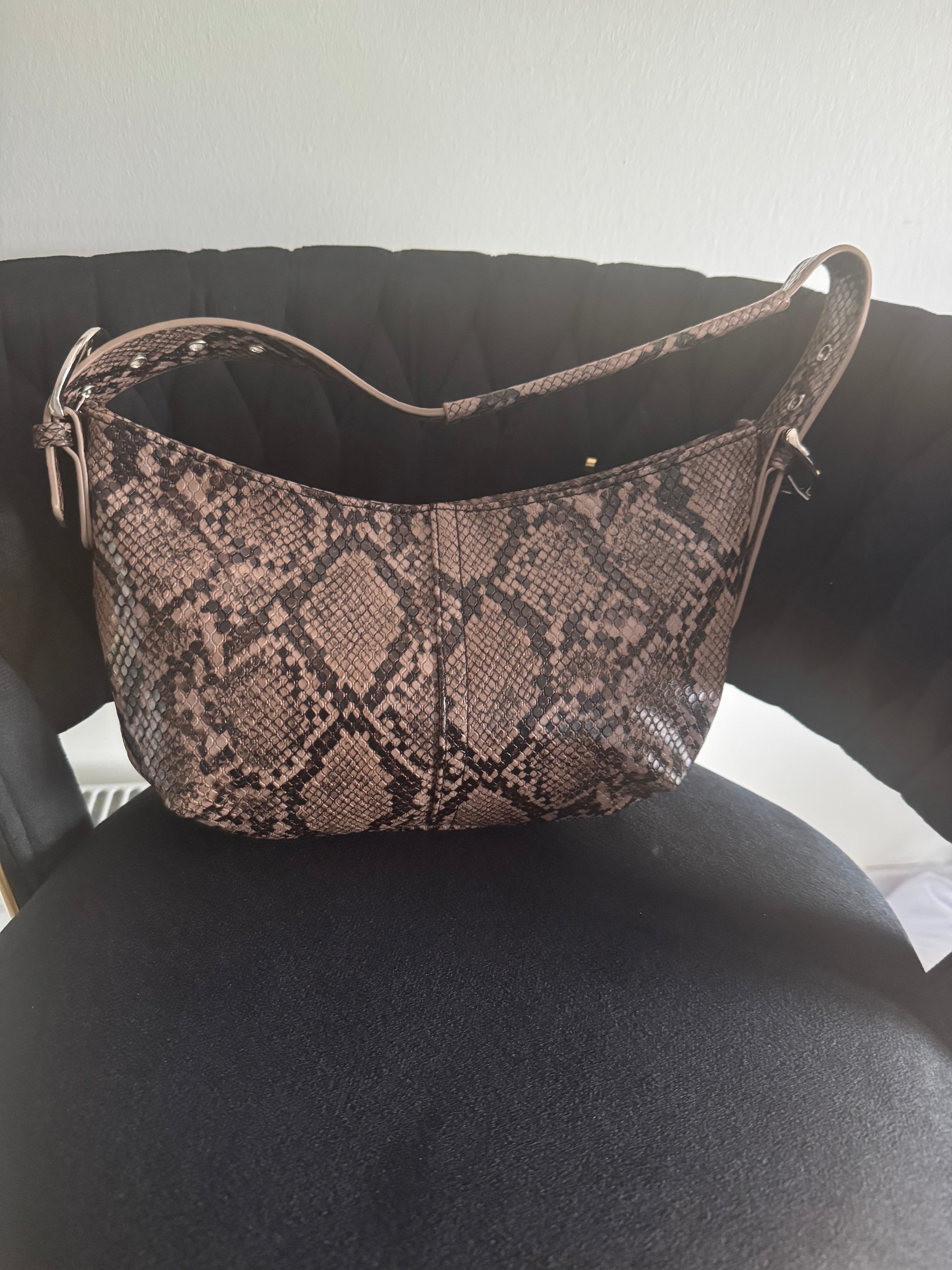 Animal print handbag