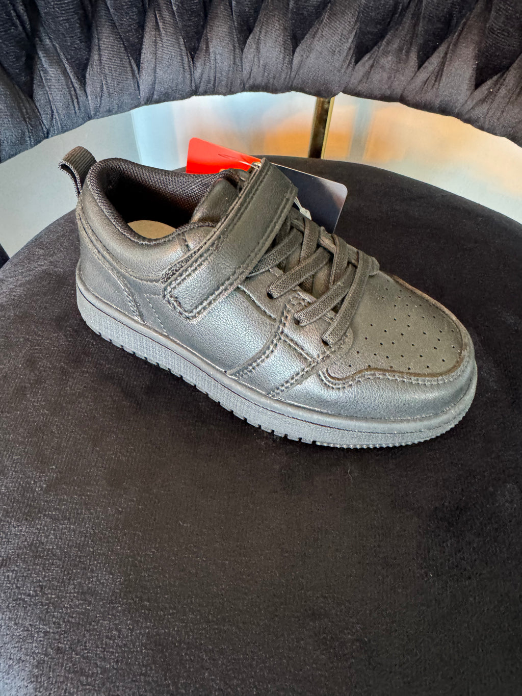 Velcro strap slip on trainers