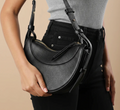 Sac bandoulière demi-lune