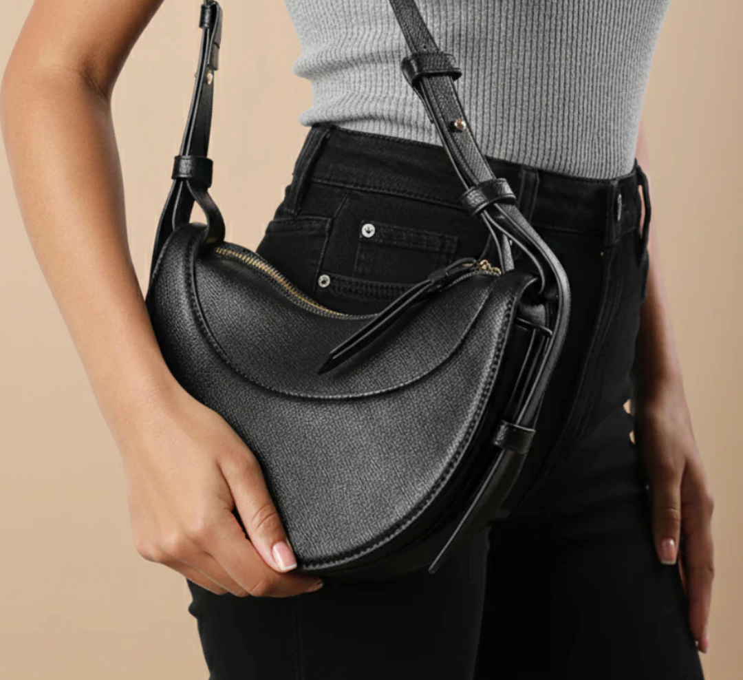 Half moon crossbody bag